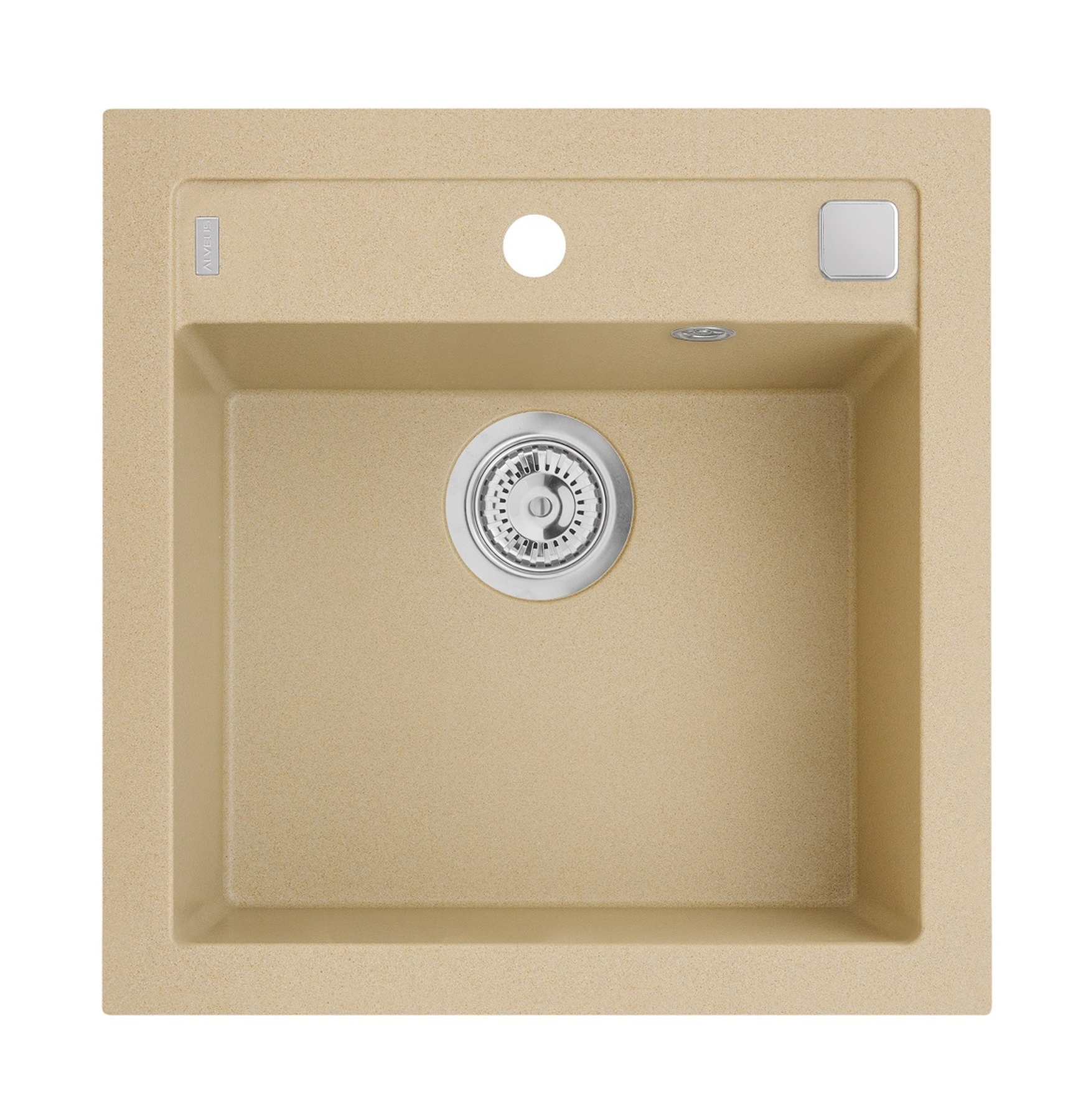 Alveus Formic granitspüle 52x51 cm beige 4402055