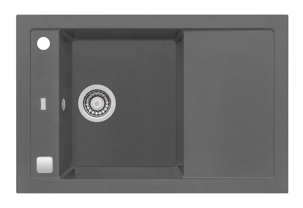 Alveus Formic granitspüle 76x50 cm grau/graphit/onyx 4403004