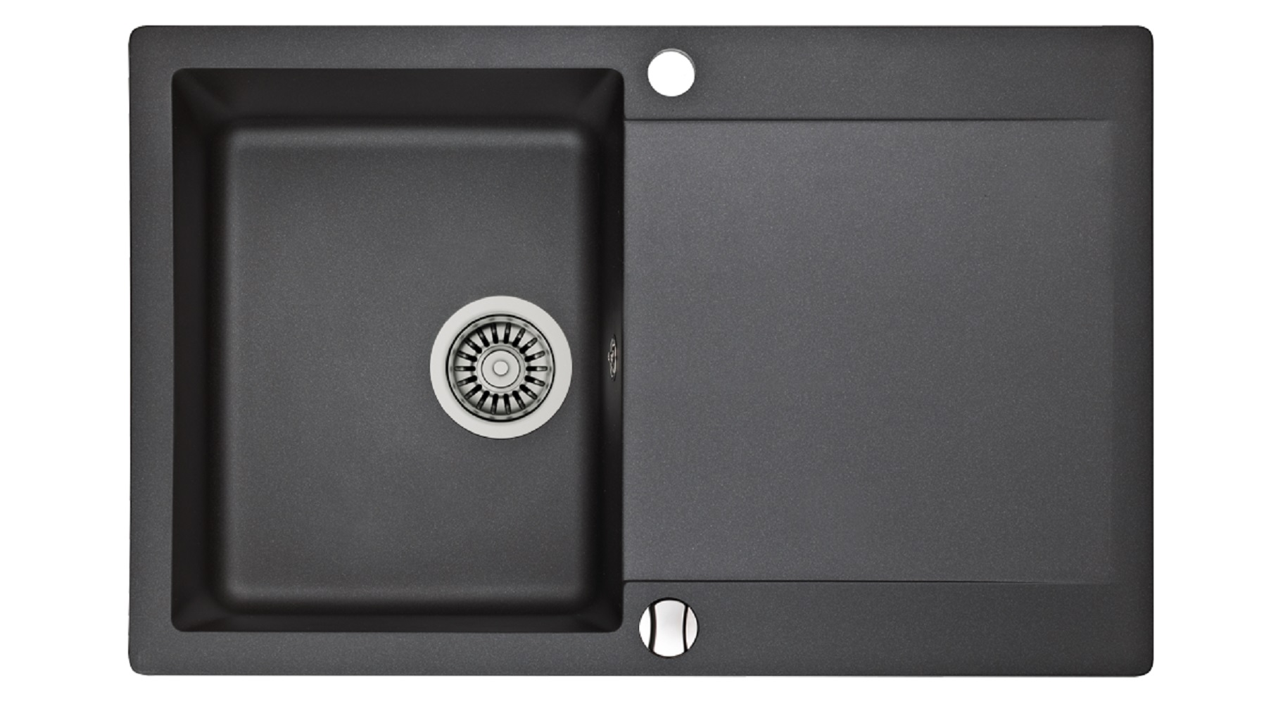 Teka Clivo Granitspüle 78x49.5 cm grau/graphit/onyx 40148000