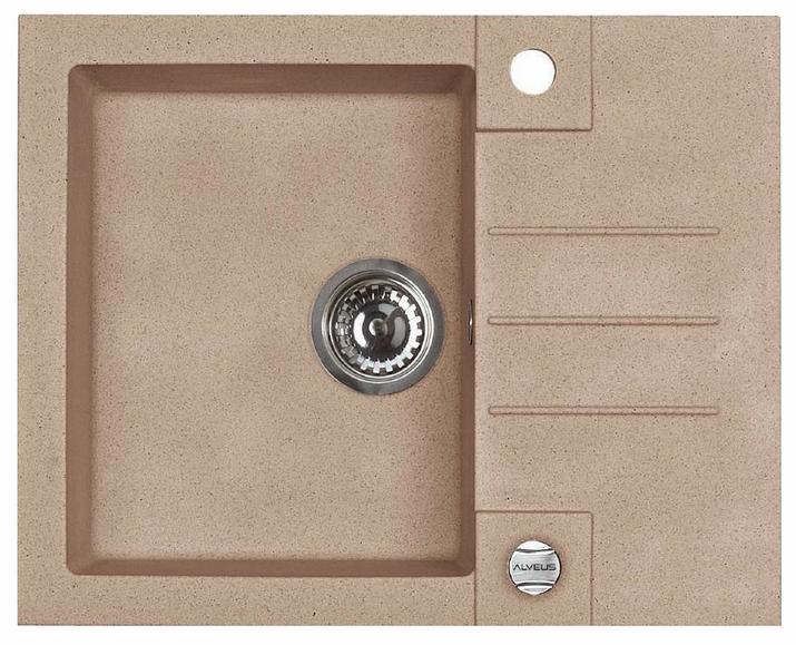 Alveus Rock granitspüle 59.5x47.5 cm grau/graphit/onyx 4213002