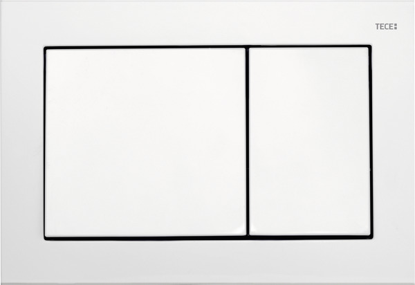 Tece Base Betätigungsplatte für Toilette weiß 9.240.700