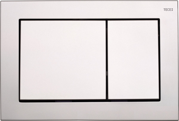 Tece Base Betätigungsplatte für Toilette mattchrom 9.240.702