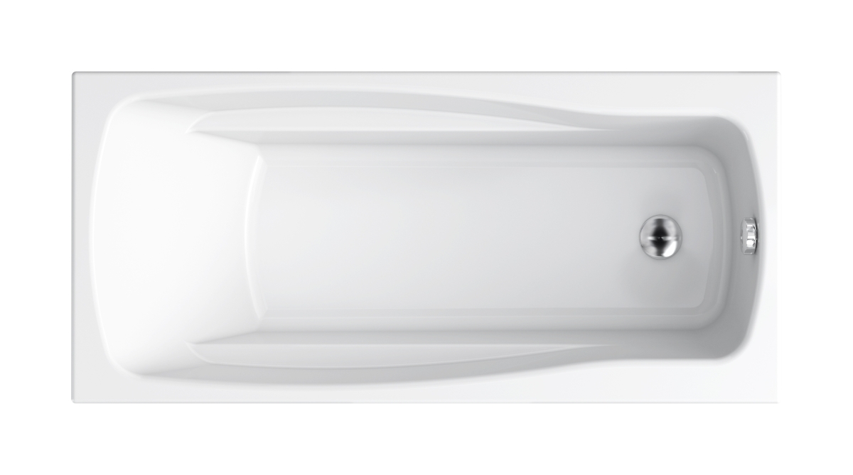 Cersanit Lana Rechteckige Badewanne 150x70 cm weiß S301-161