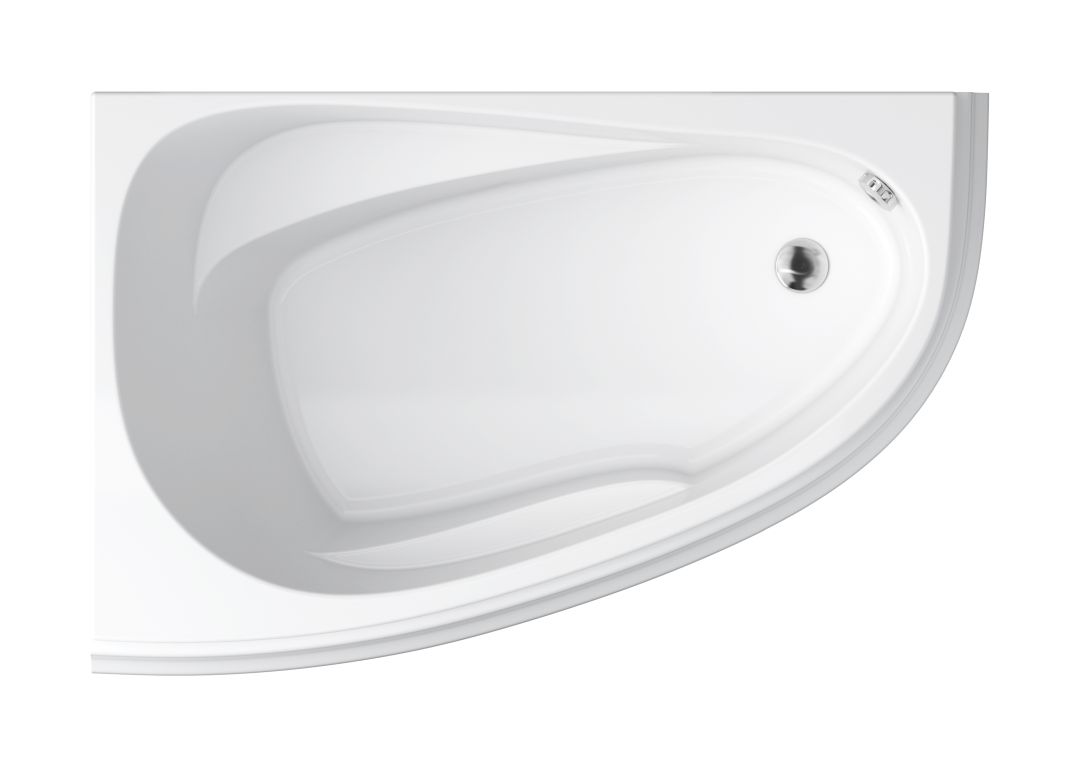 Cersanit Joanna New Eckbadewanne 150x95 cm linksseitig weiß S301-167