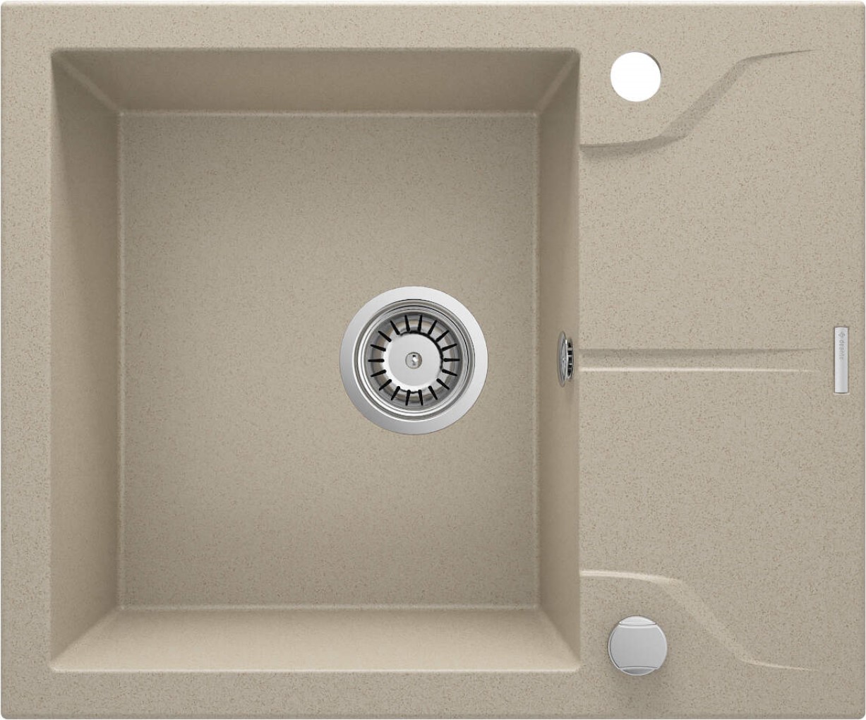 Deante Andante Granitspüle 59x49 cm beige ZQN_711A