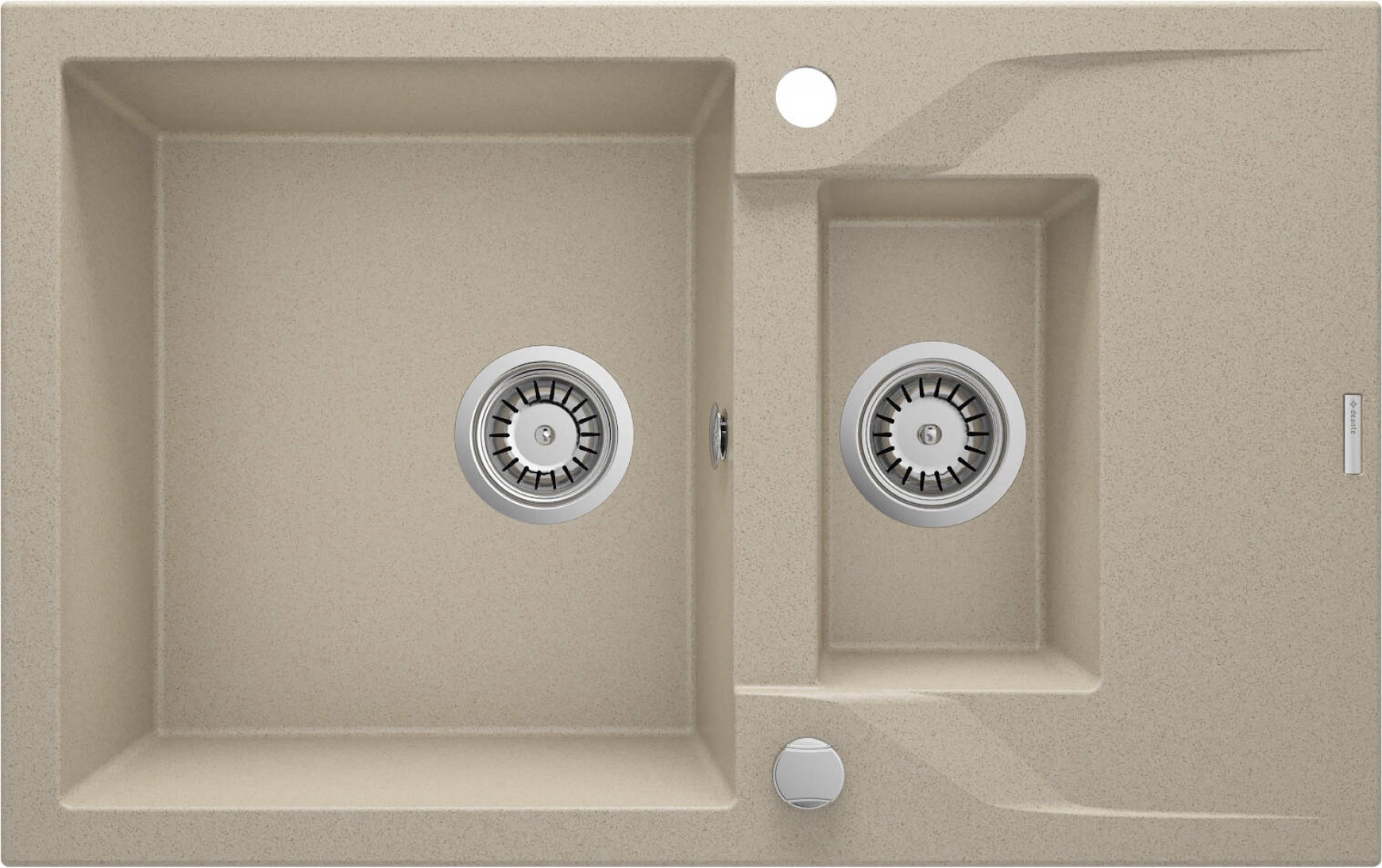 Deante Andante granitspüle 78x49 cm beige ZQN_7513