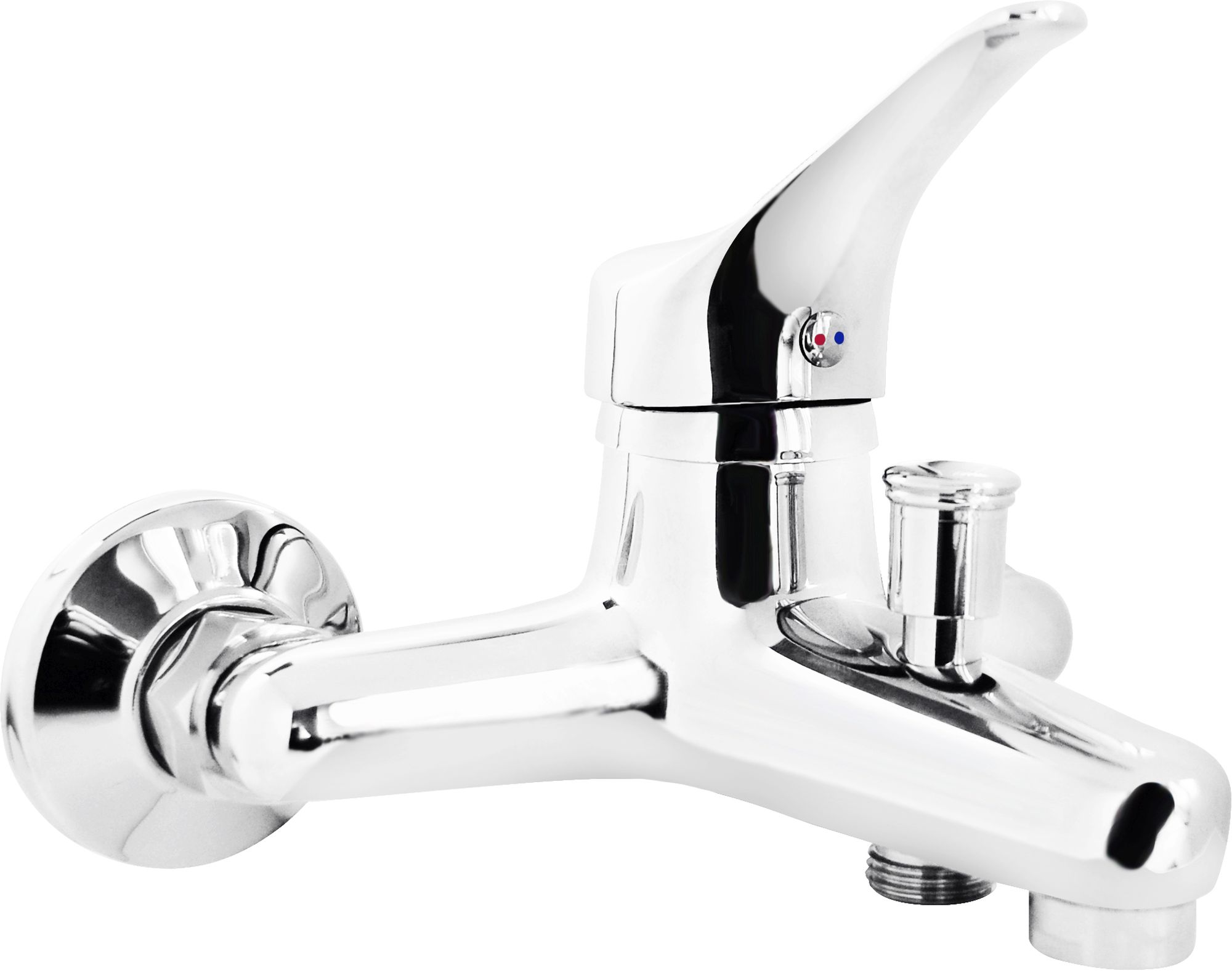 Deante Neo Joko Badewannen- und Duscharmatur Wandmontage chrom BOJ_010M