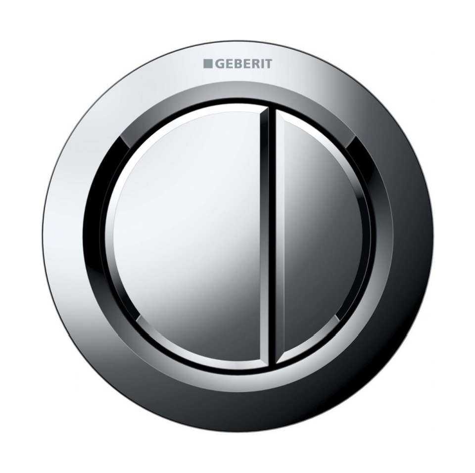 Geberit Typ 01 Betätigungsplatte für Toilette glänzender Chrom 116.050.21.1