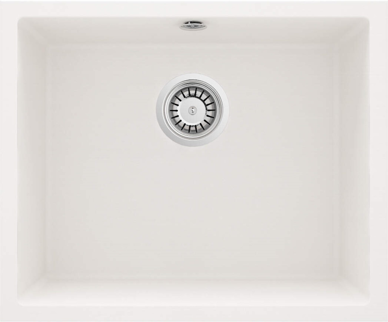 Deante Corda Granitspüle 49x40 cm weiß ZQA_A10C