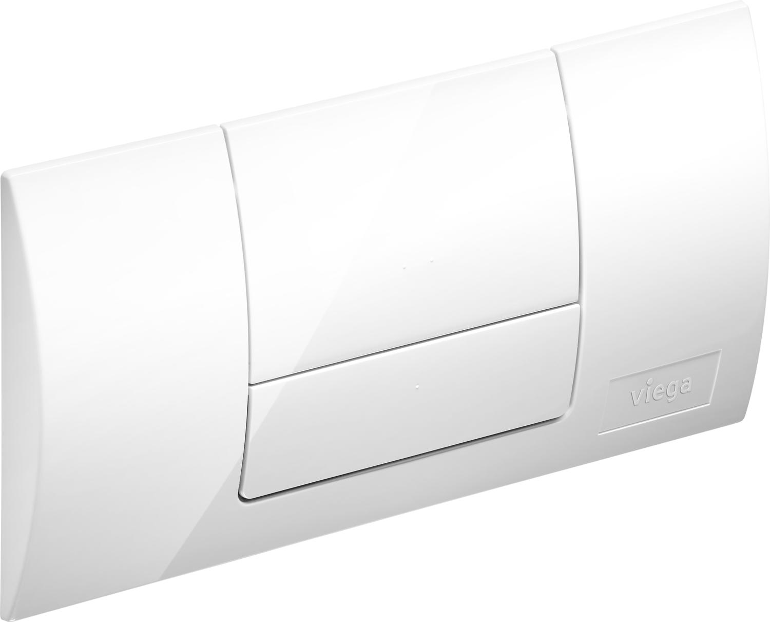 Viega Betätigungsplatte für Toilette weiß 449001