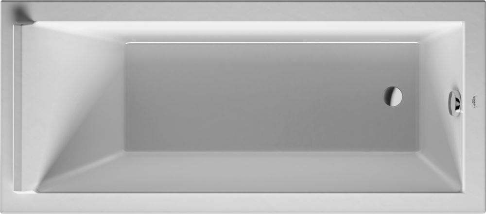 Duravit Starck Rechteckige Badewanne 170x75 cm weiß 700335000000000