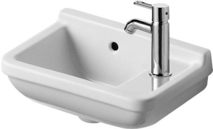 Duravit Starck 3 waschbecken 40x26 cm rechteckig klassisch weiß 07514000001