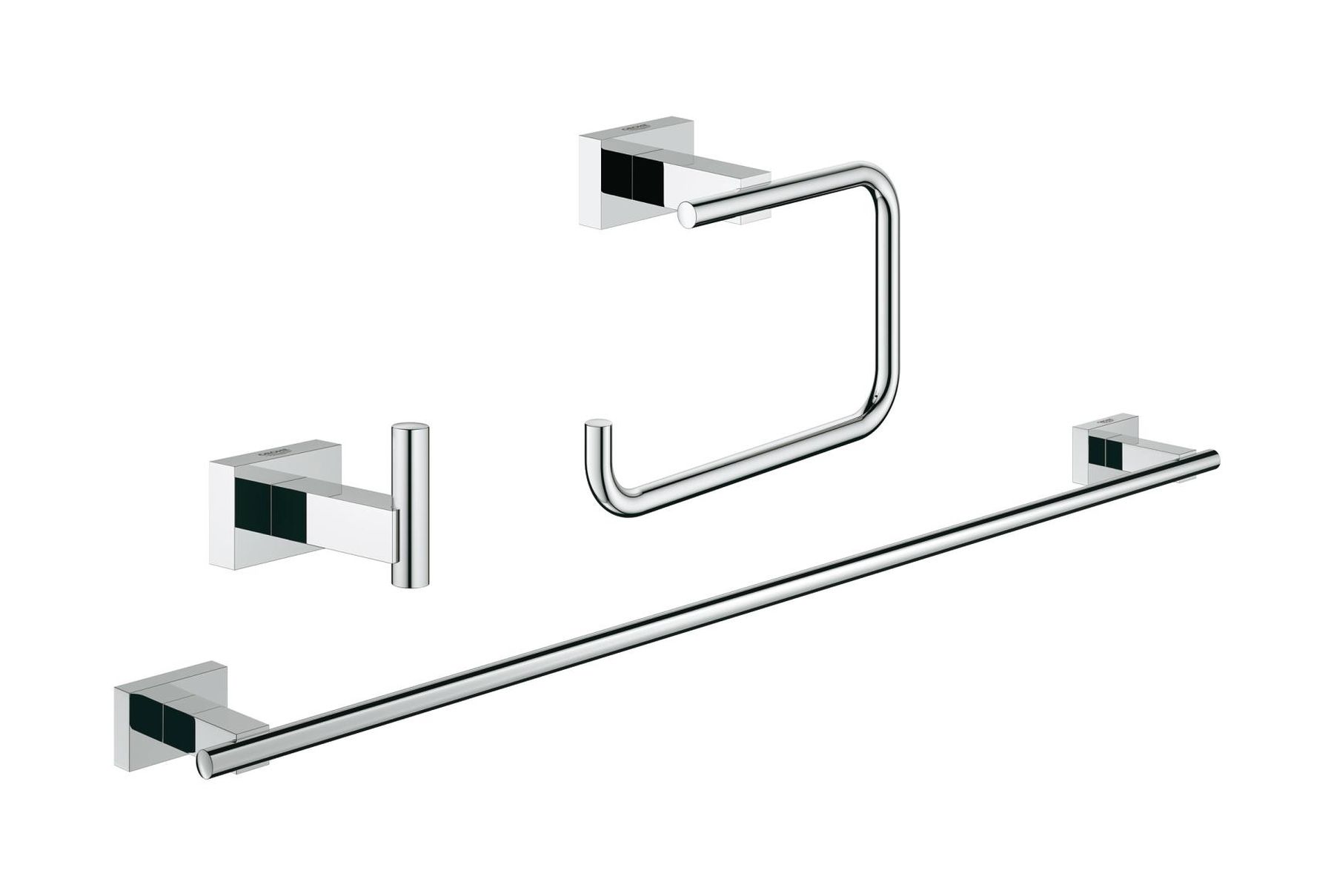 Grohe Essentials 3in1 Zubehörset StarLight Chrome 40777001