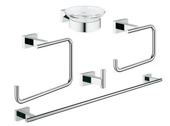 Grohe Essentials 5in1 Zubehörset StarLight Chrome 40758001