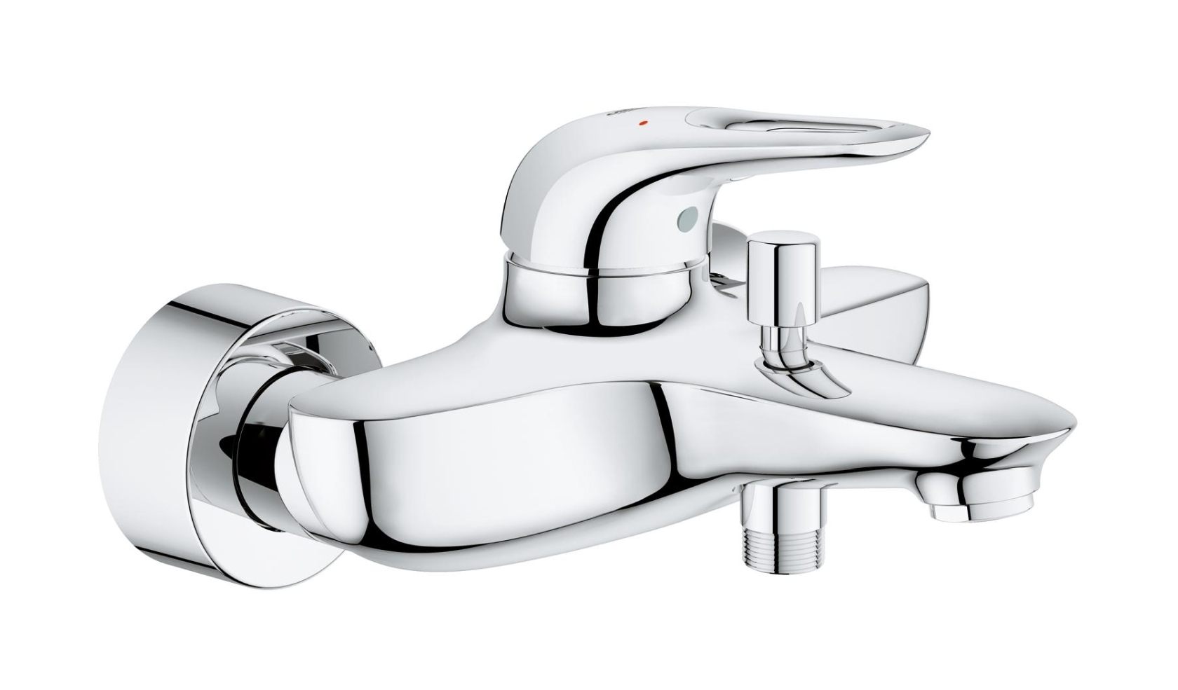 Grohe Eurostyle Badewannen- und Duscharmatur Wandmontage StarLight Chrome 33591003