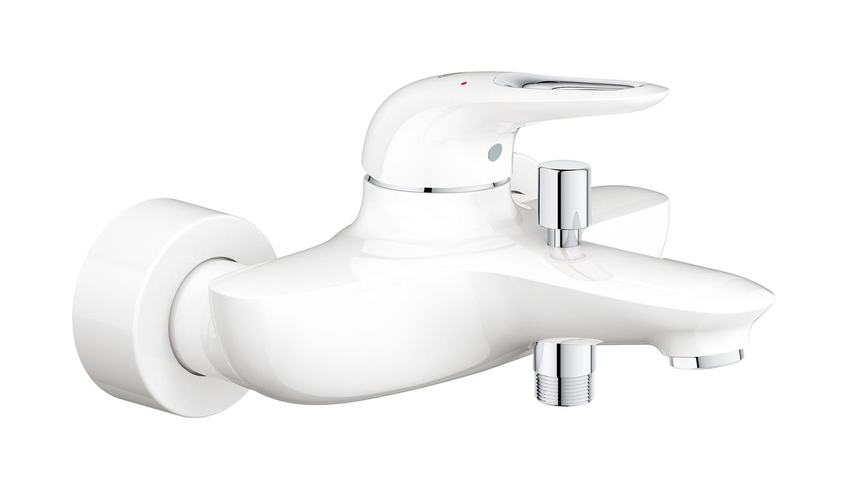 Grohe Eurostyle Badewannen- und Duscharmatur Wandmontage StarLight Chrome 33591LS3