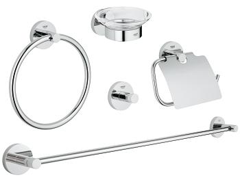 Grohe Essentials 5in1 Zubehörset StarLight Chrome 40344001