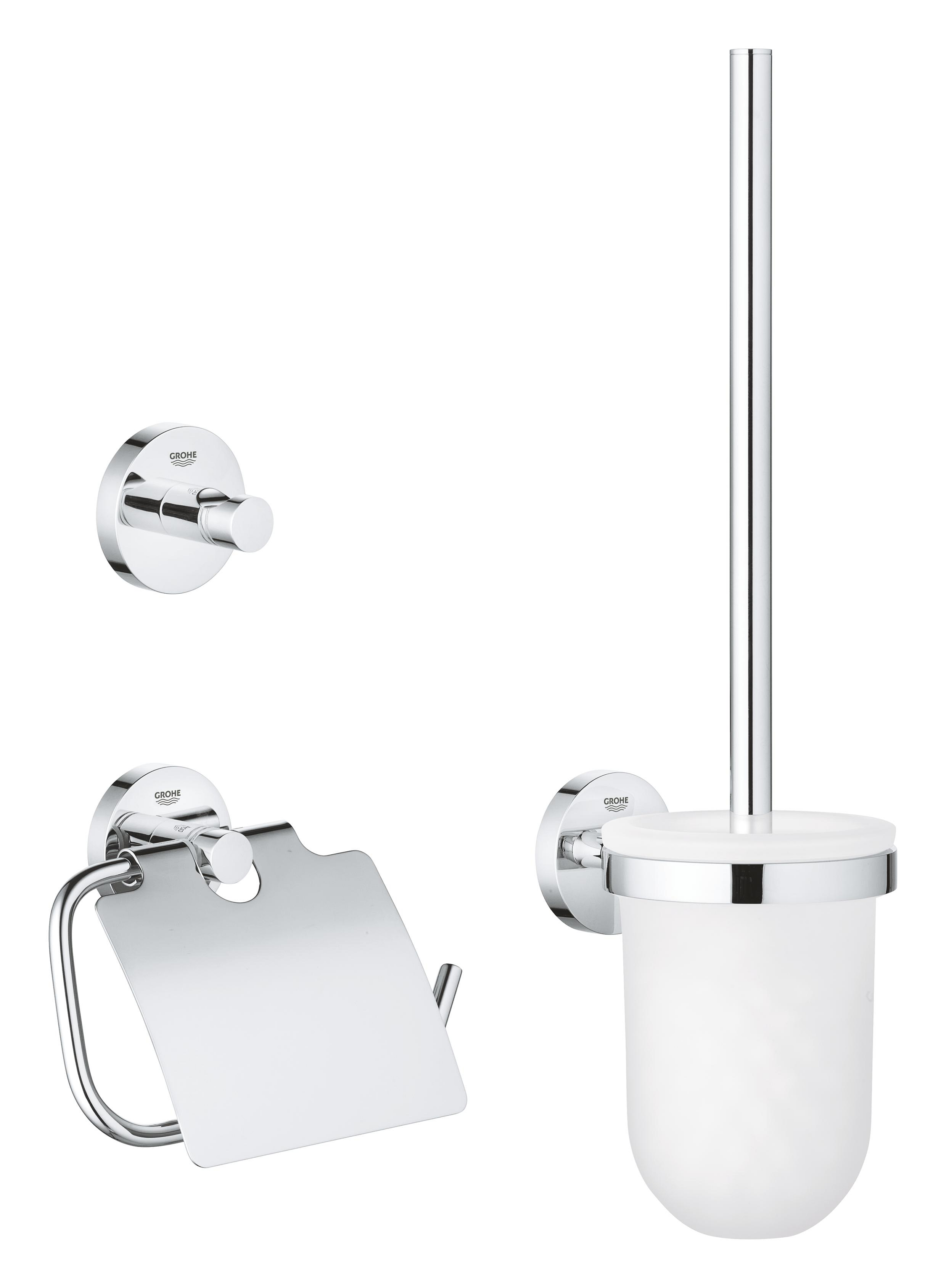 Grohe Essentials 3in1 Zubehörset StarLight Chrome 40407001