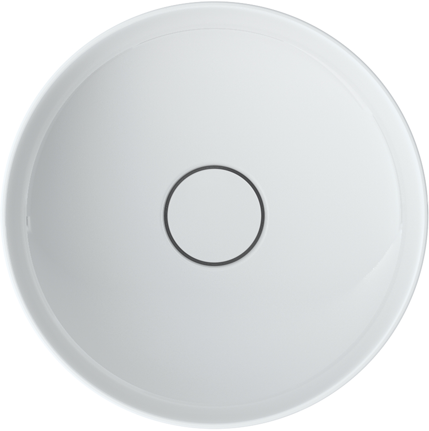 Roca Inspira Waschbecken 37x37 cm rund Aufsatzwaschbecken weiß A327523000