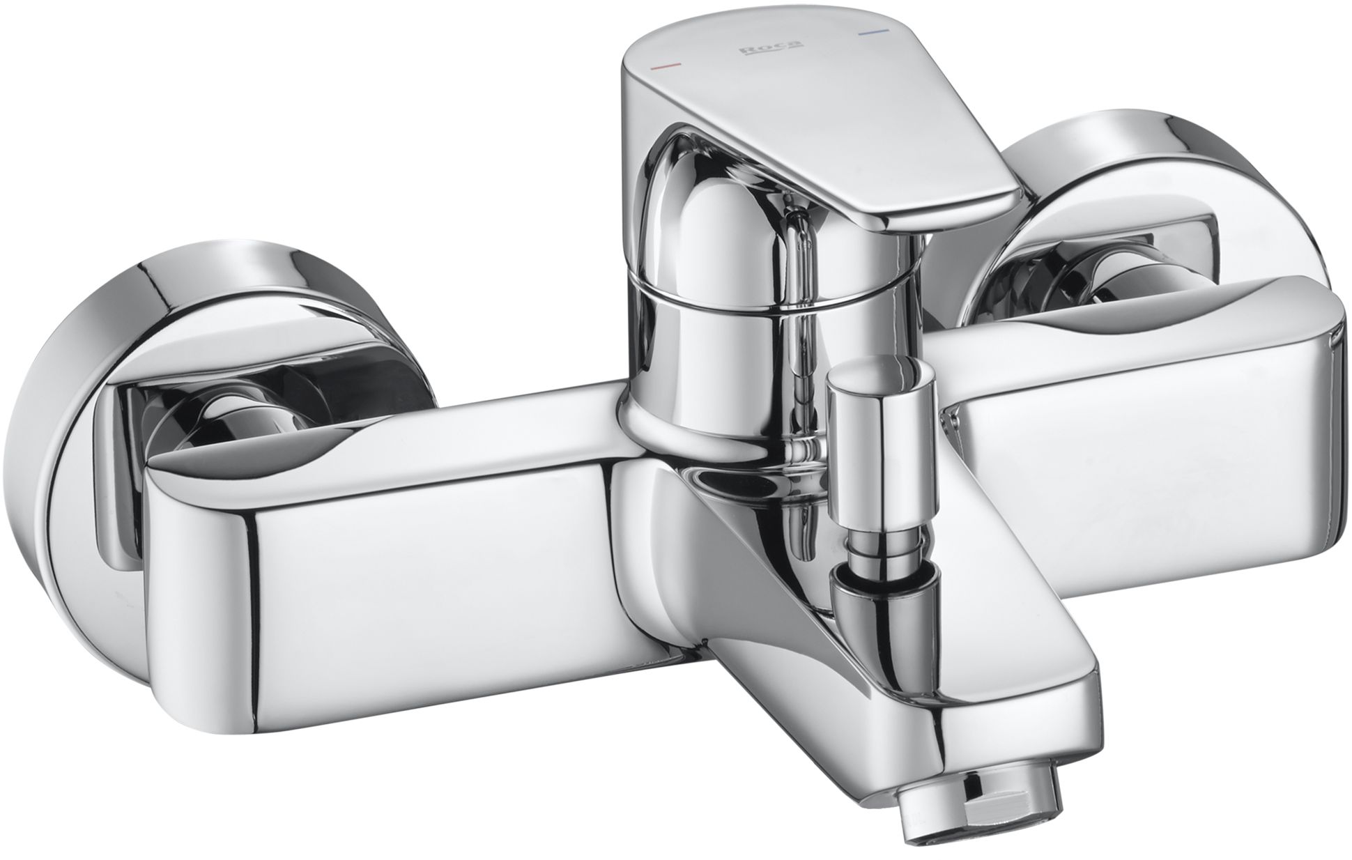 Roca Atlas Badewannen- und Duscharmatur Wandmontage chrom A5A0290C00