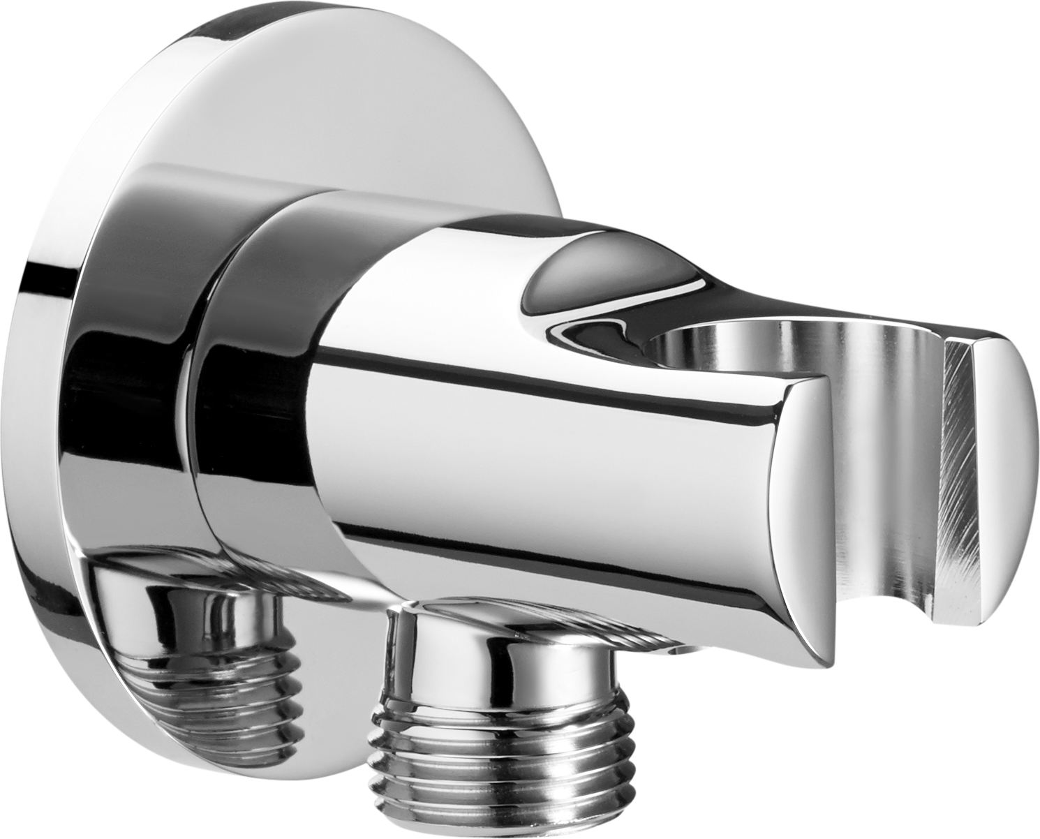 Roca Round Winkelanschluss mit Griff chrom A5B5250C00