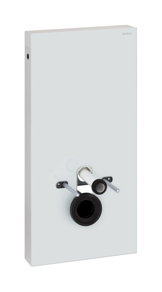 Geberit Monolith Sanitärmodul in der hängenden Schüssel 131.021.SI.5