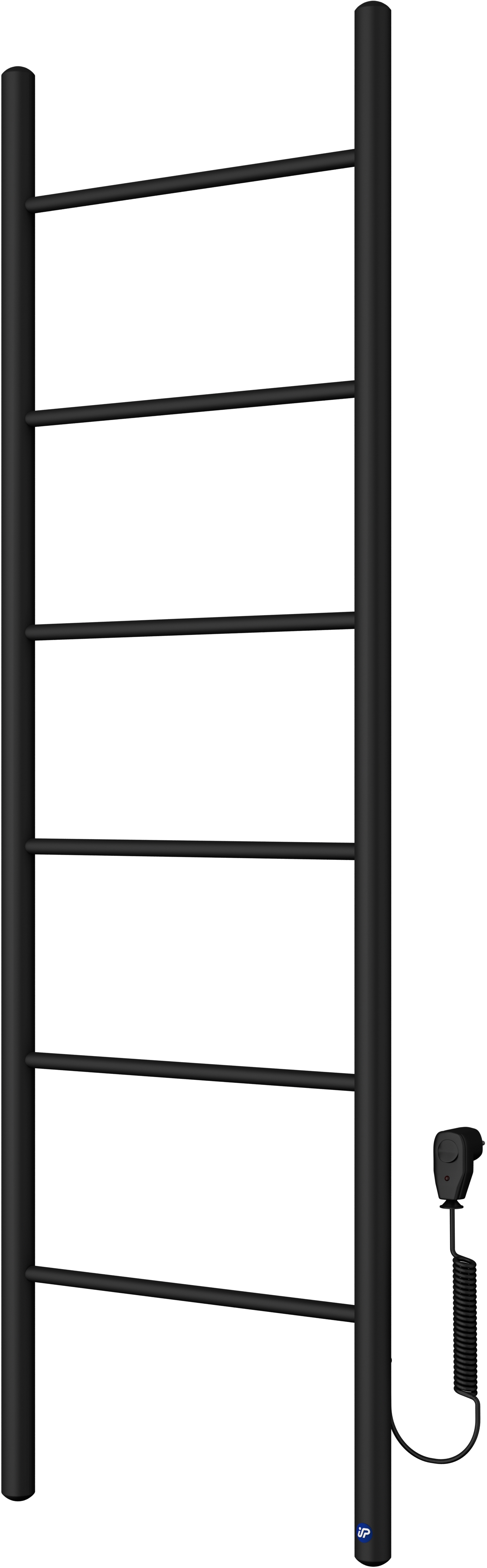 Instal Projekt Primavera Electro Elektrischer Heizkörper 160x50 cm schwarz PRVE-50/160C31