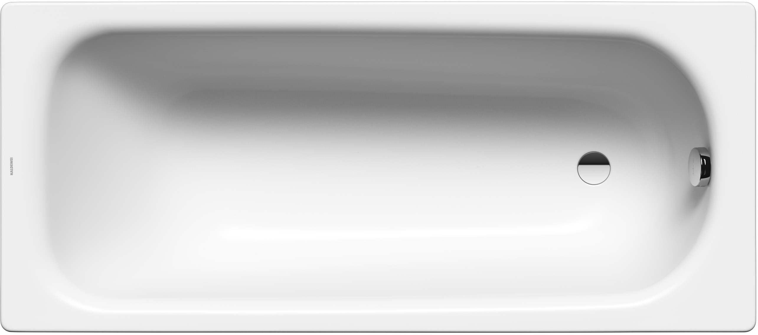 Kaldewei Saniform Plus Rechteckige Badewanne 160x75 cm weiß 113800013001