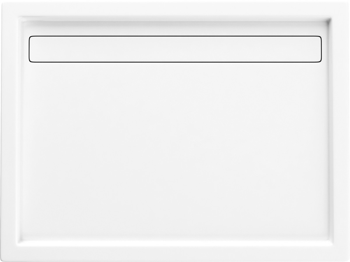 Schedpol Camparo Rechteckige Duschwanne 100x80 cm weiß 3.085