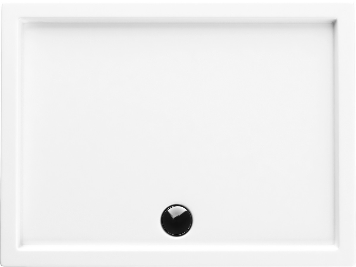 Schedpol Caspar Rechteckige Duschwanne 120x90 cm weiß 3.267