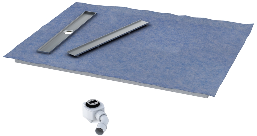 Schedpol Base Duschwanne unter der Fliese 60 cm 10.011/OLKB