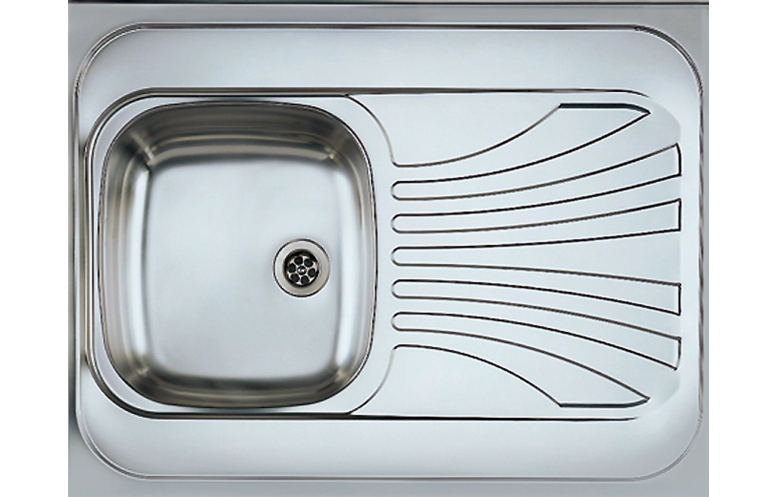 Alveus Classic stahlspüle 80x60 cm stahl 1009328KF