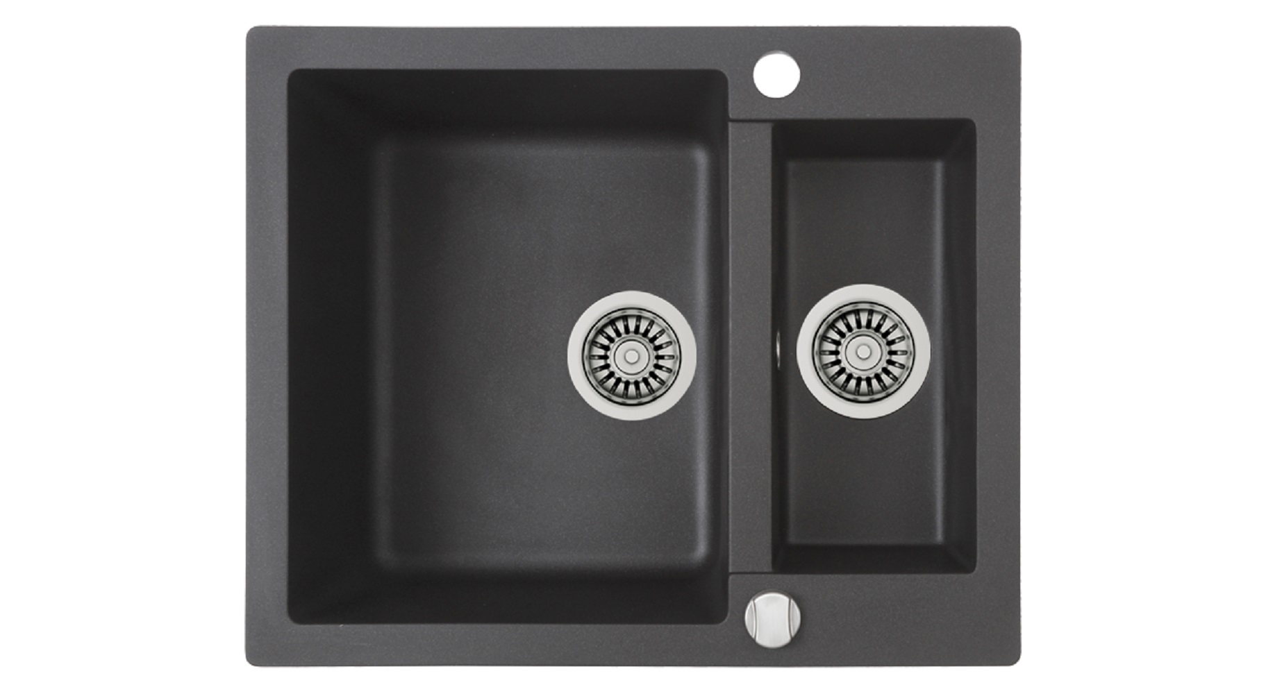 Teka Clivo Granitspüle 61x49.5 cm grau/graphit/onyx 40148030