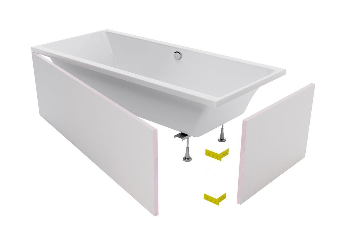 Excellent Flex Badewannenverkleidung OBEX.P.20X90WH