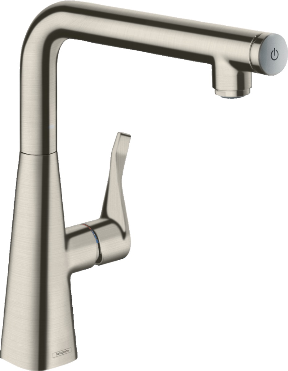Hansgrohe Metris Select M71 Küchenarmatur Stehend edelstahl 14847800
