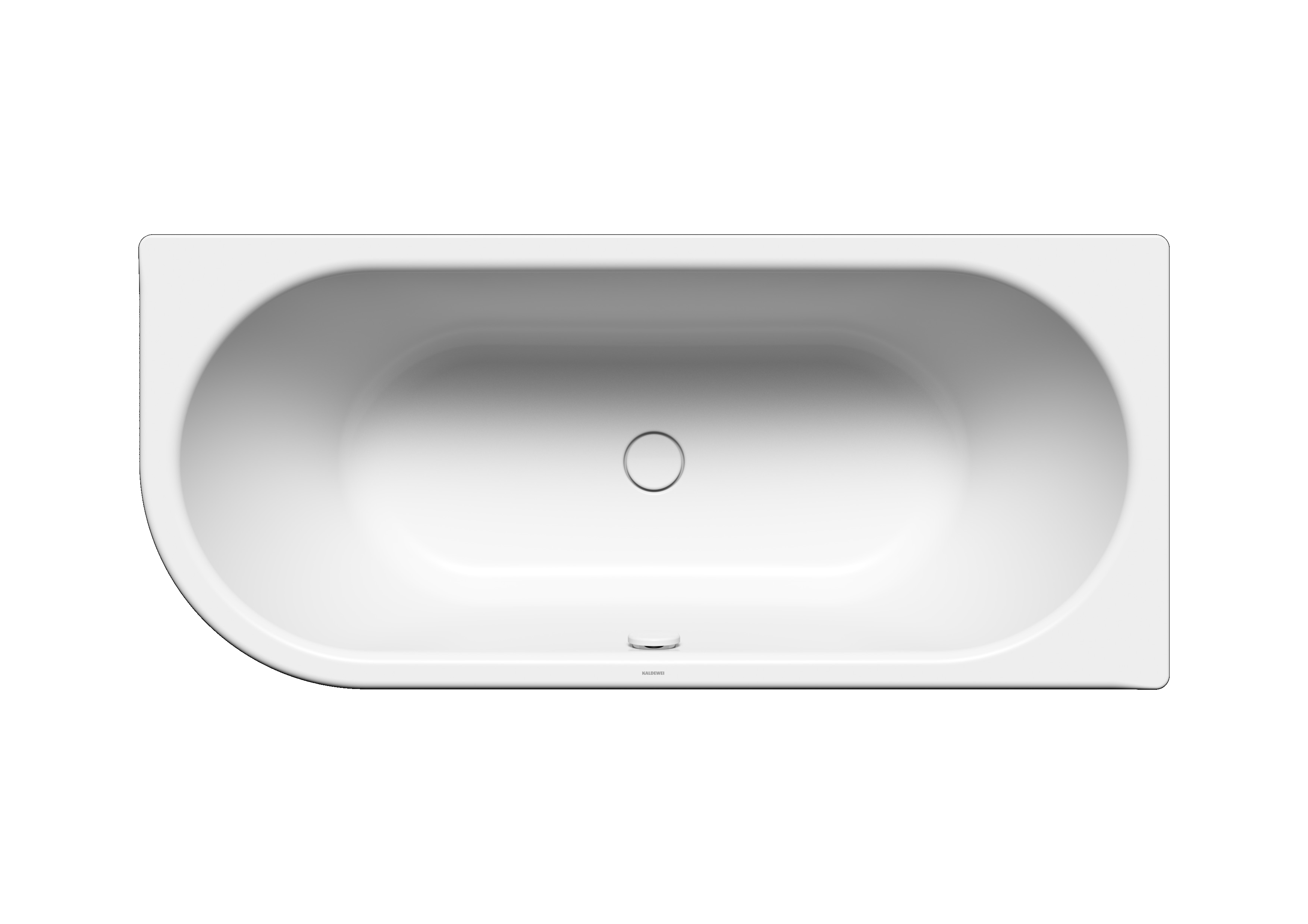 Kaldewei Centro Duo 1 Rechteckige Badewanne 170x75 cm weiß 282900013001