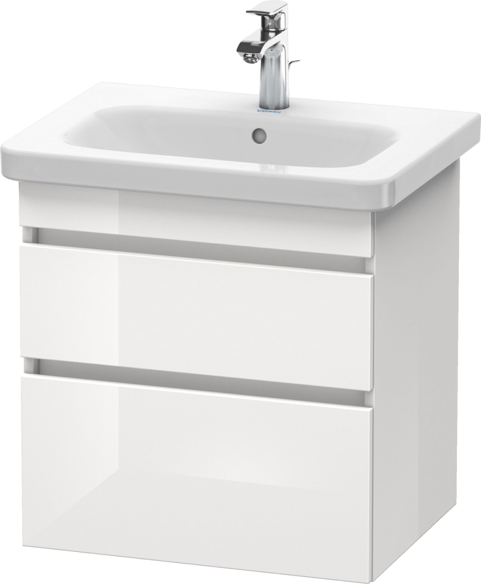 Duravit DuraStyle Kabinett 58x44.8x61 cm Unterschrank hängend weiß DS648002222
