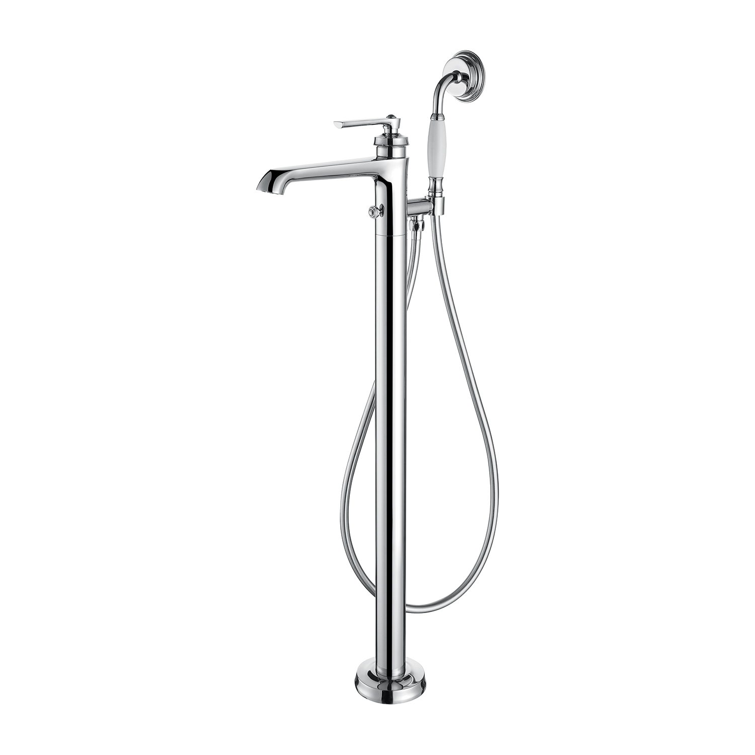 Omnires Armance Badewannen- und Duscharmatur freistehend chrom AM5233CR