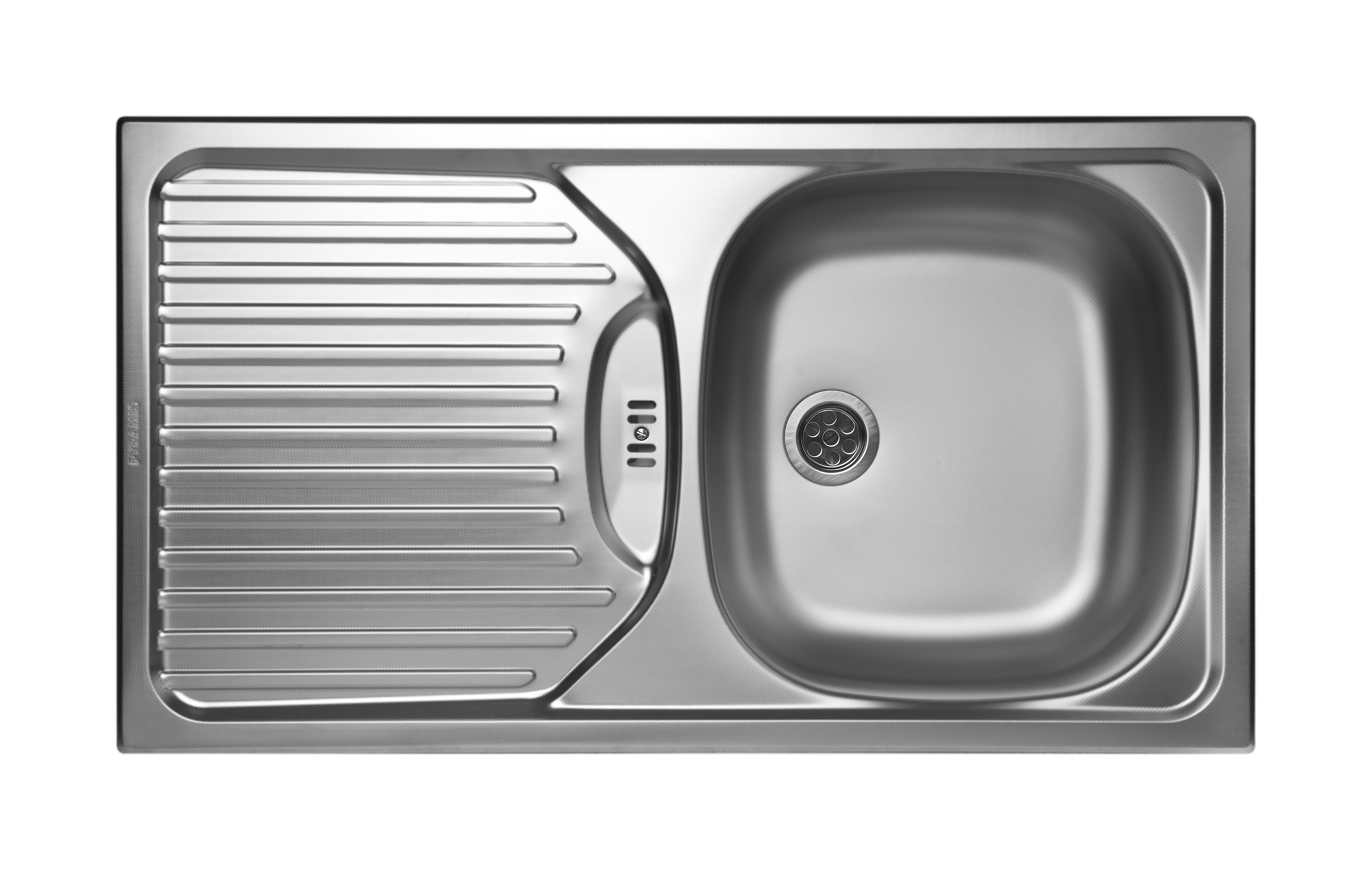 Pyramis ET 78 stahlspüle 78x43.5 cm 100139001