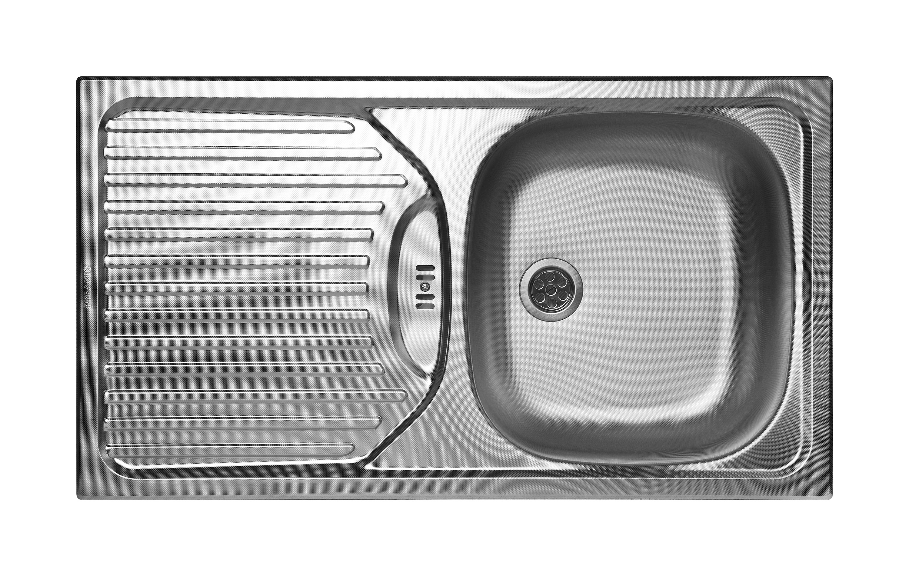 Pyramis ET 78 stahlspüle 78x43.5 cm 100139101