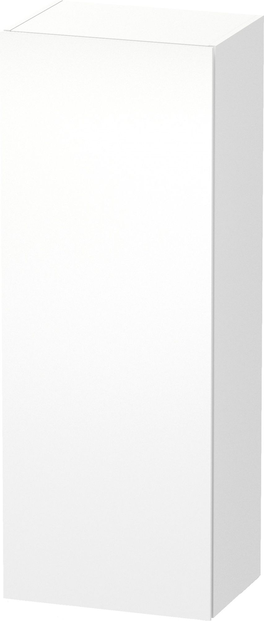 Duravit L-Cube Kabinett 50x36.3x132 cm Seitenschrank hängend weiß LC1179L1818