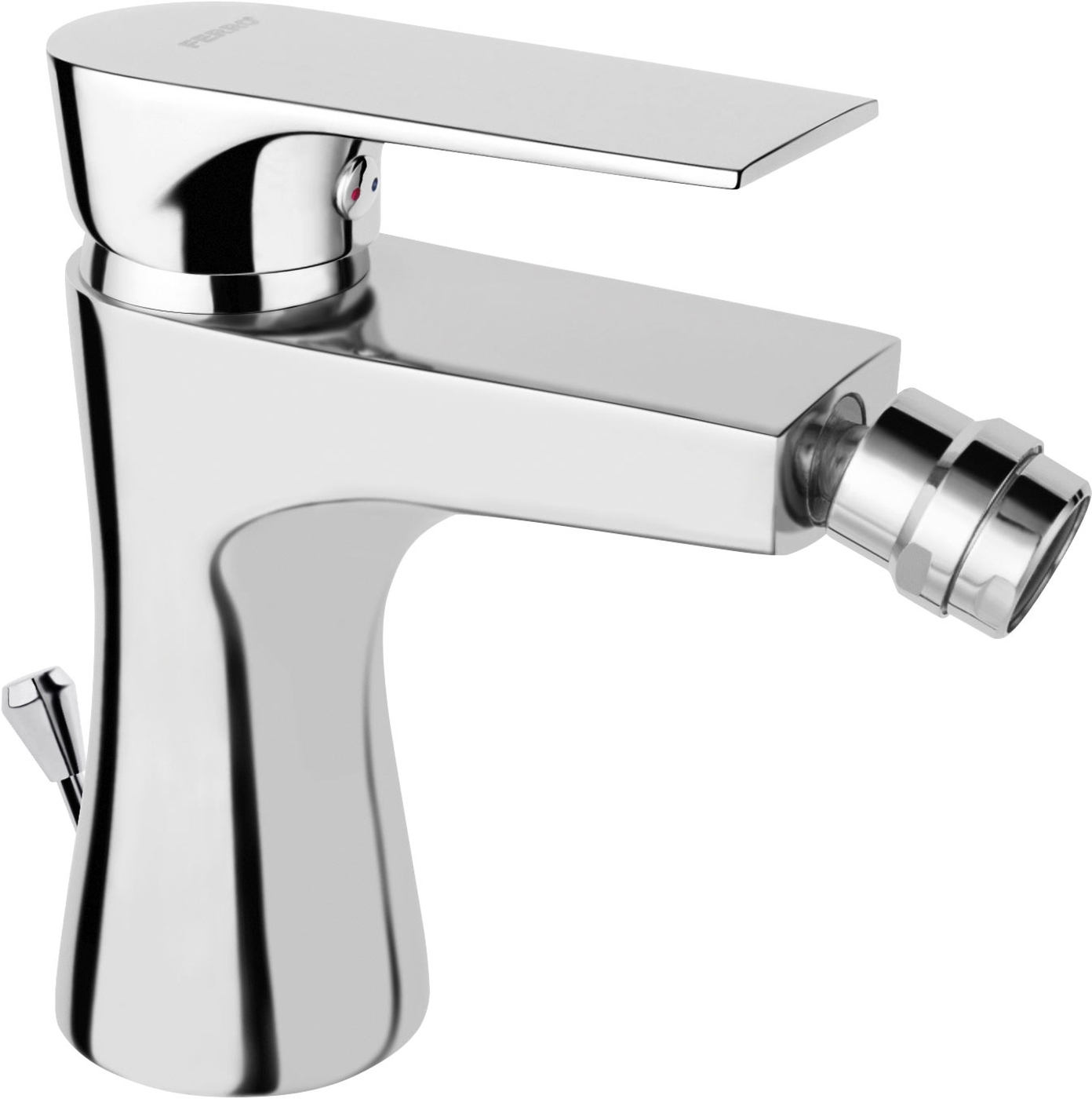 Ferro Algeo Square bidet-wasserhahn stehend chrom BAQ6