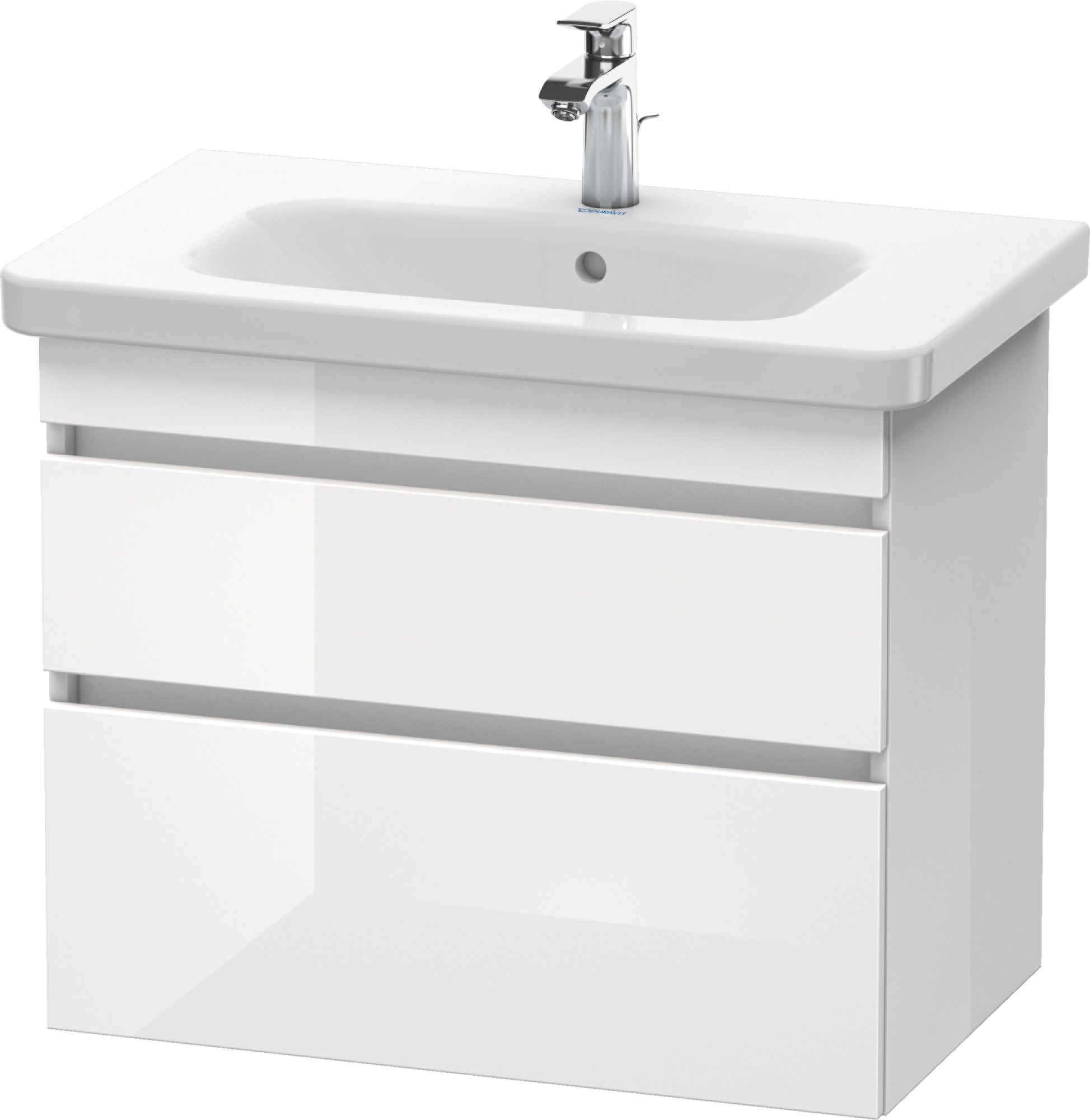 Duravit DuraStyle Kabinett 73x44.8x61 cm Unterschrank hängend weiß DS648102222