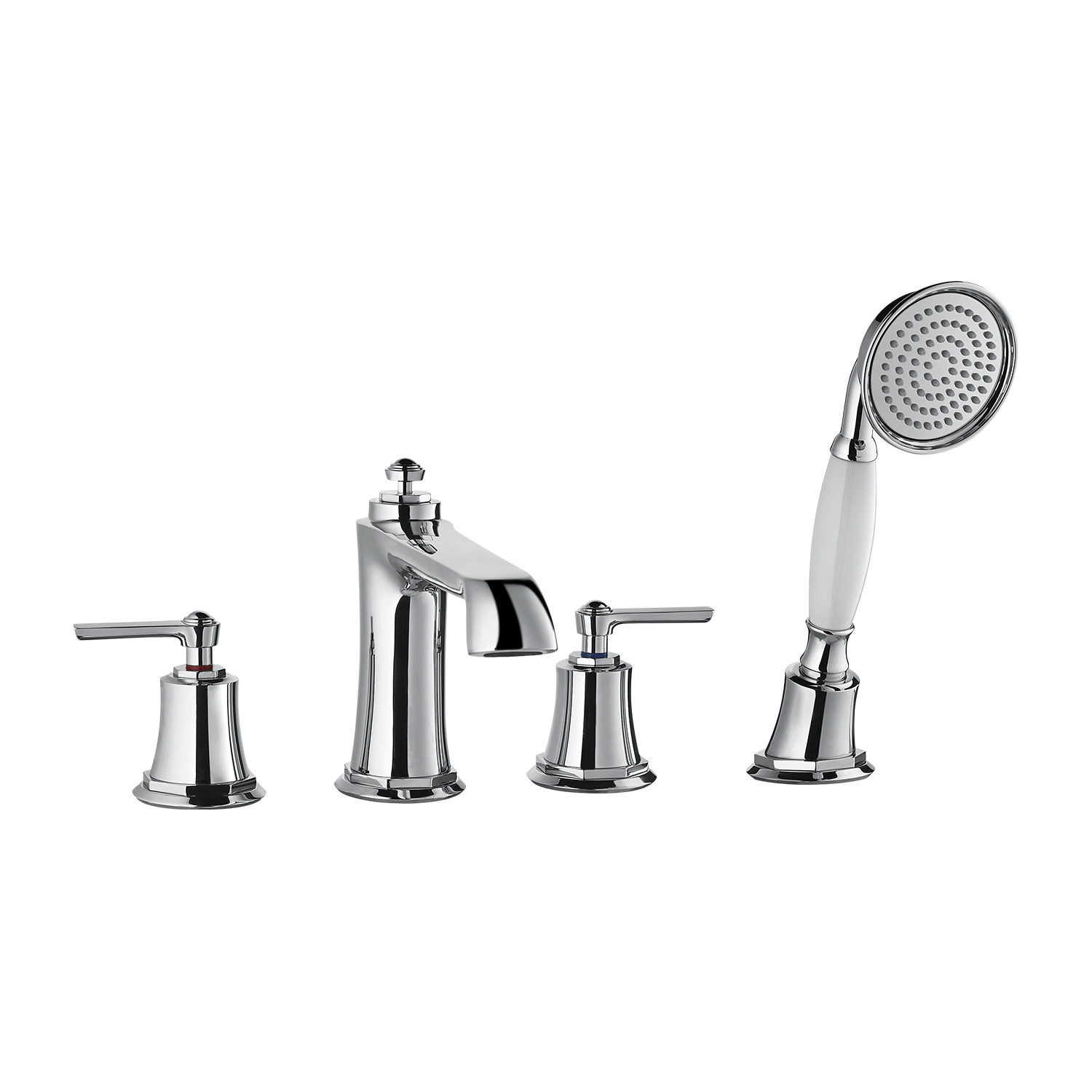 Omnires Armance Badewannen- und Duscharmatur awannenmontiert chrom AM5232CR