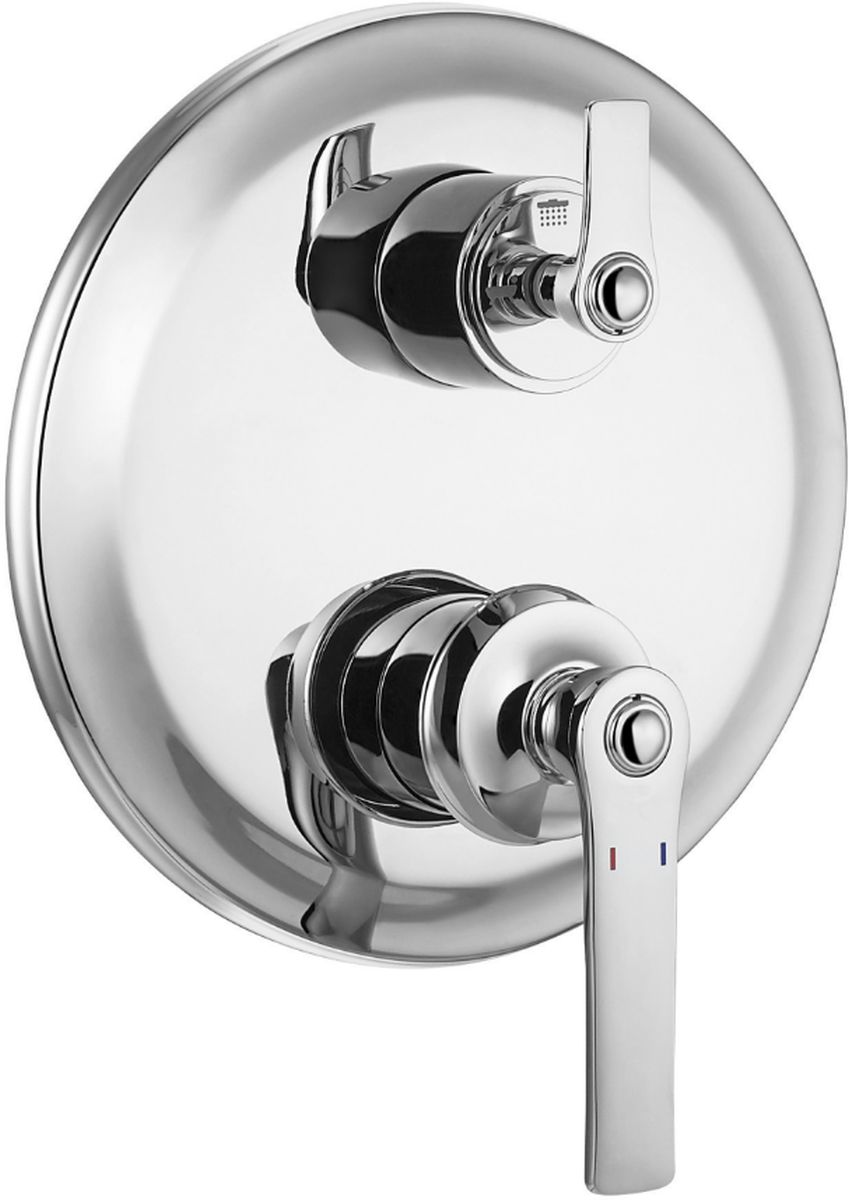 Omnires Armance Badewannen- und Duscharmatur Unterputz chrom AM5237CR