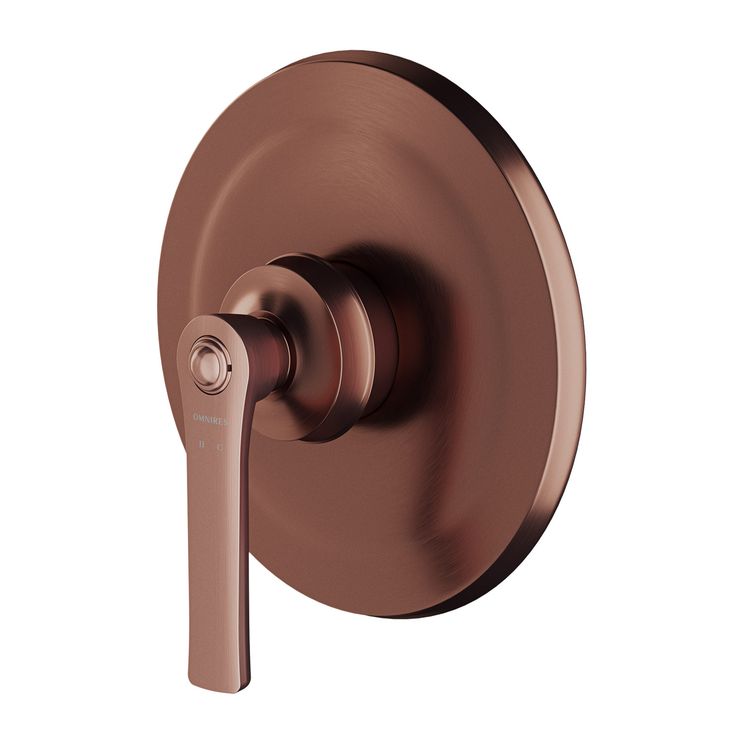 Omnires Armance Duschbatterie Unterputz kupfer AM5245ORB