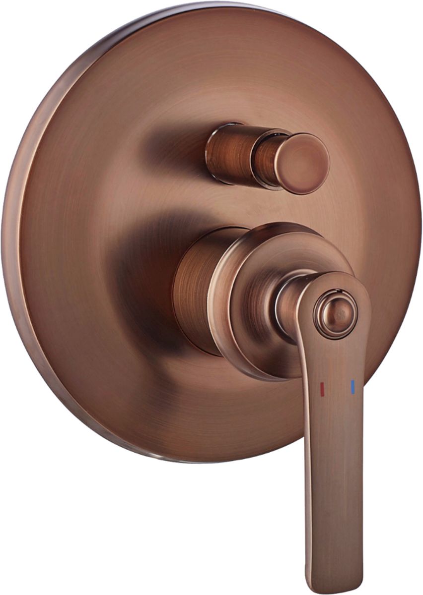 Omnires Armance Badewannen- und Duscharmatur Unterputz kupfer AM5235ORB