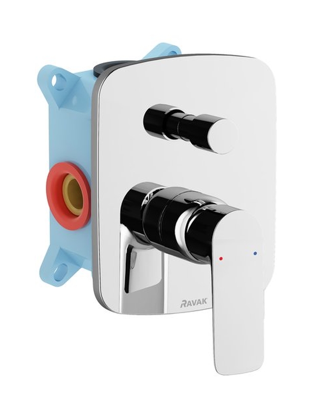 Ravak Classic Badewannen- und Duscharmatur Unterputz chrom X070088