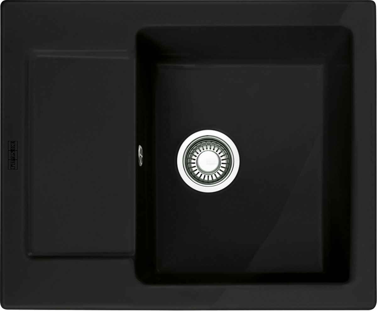 Franke Maris keramikspüle 62x51 cm schwarz 124.0442.558