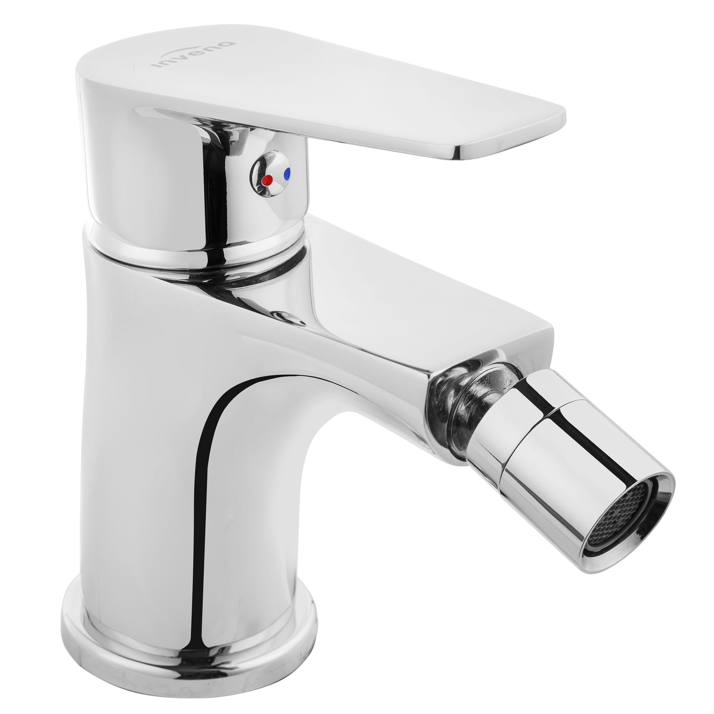 Invena Dokos bidet-wasserhahn stehend chrom BB-19-001